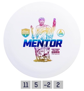 Discgolf Distance Driver MENTOR 11/5/-2/2 White